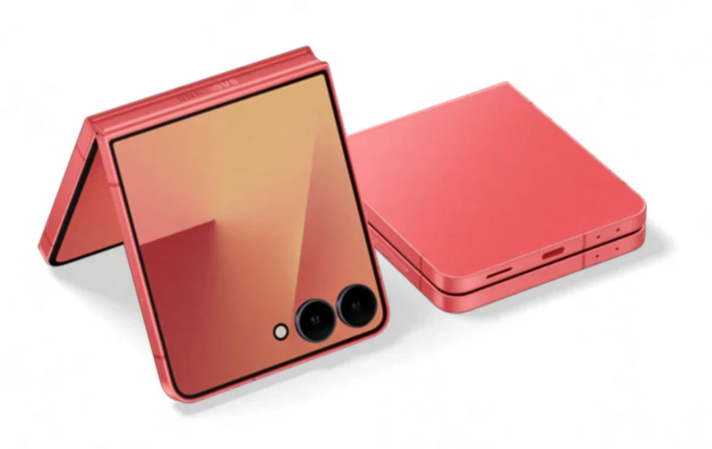 갤럭시 Z 플립 7 코랄레드