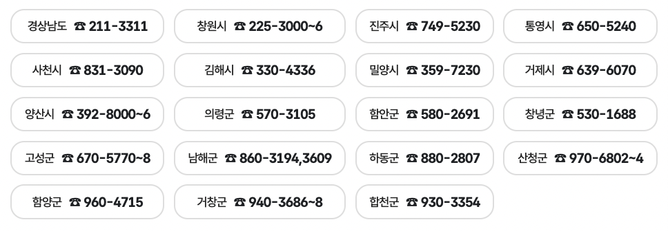 시군 문의처