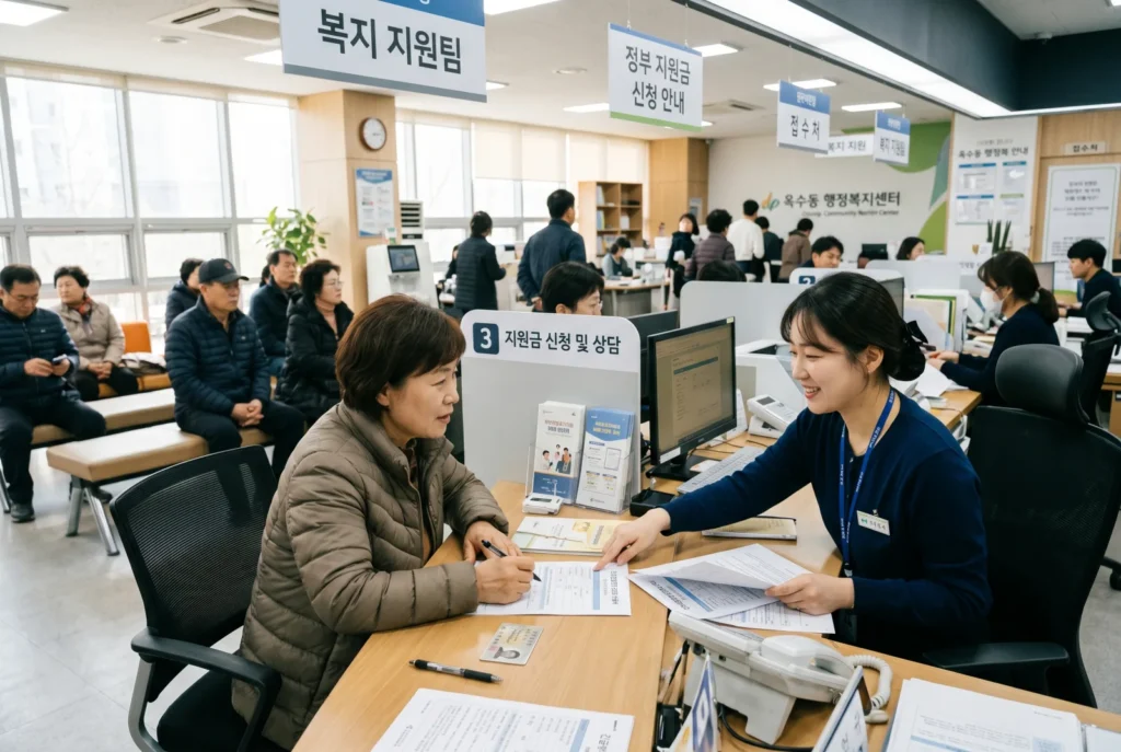 민생지원금 오프라인 신청