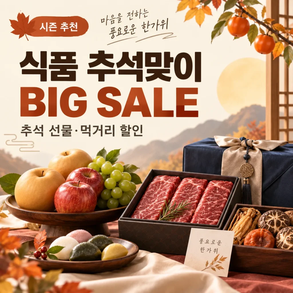 식품 추석맞이 BIG SALE